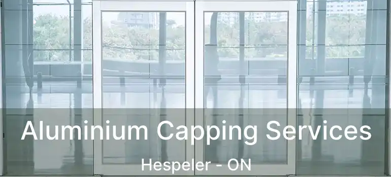  Aluminium Capping Services Hespeler - ON
