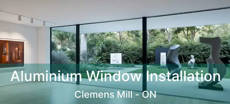  Aluminium Window Installation Clemens Mill - ON