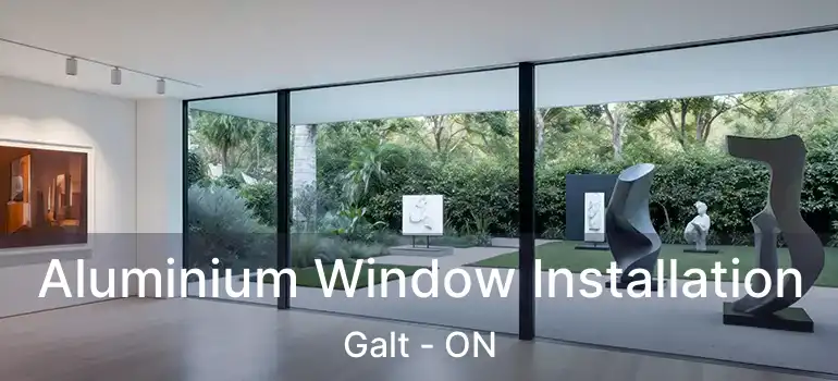  Aluminium Window Installation Galt - ON