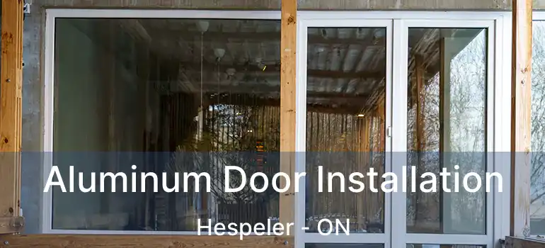  Aluminum Door Installation Hespeler - ON