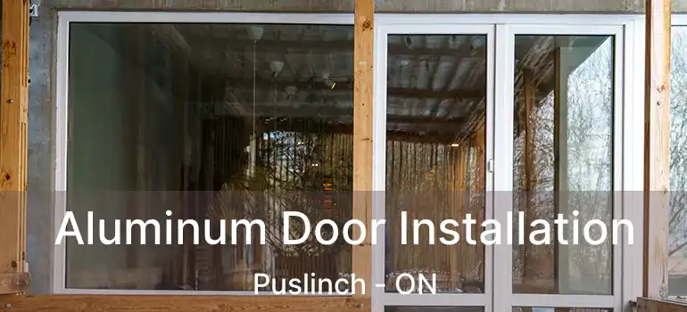  Aluminum Door Installation Puslinch - ON