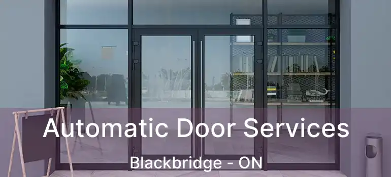  Automatic Door Services Blackbridge - ON