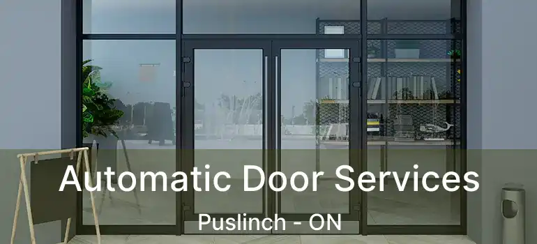  Automatic Door Services Puslinch - ON