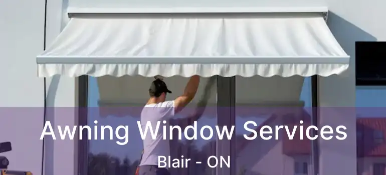  Awning Window Services Blair - ON