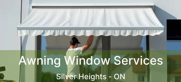  Awning Window Services Silver Heights - ON