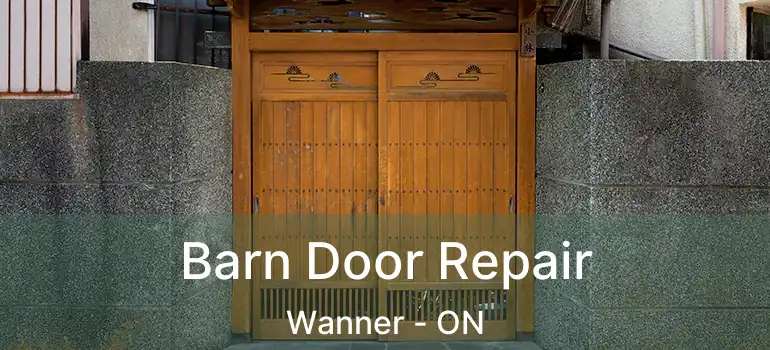  Barn Door Repair Wanner - ON