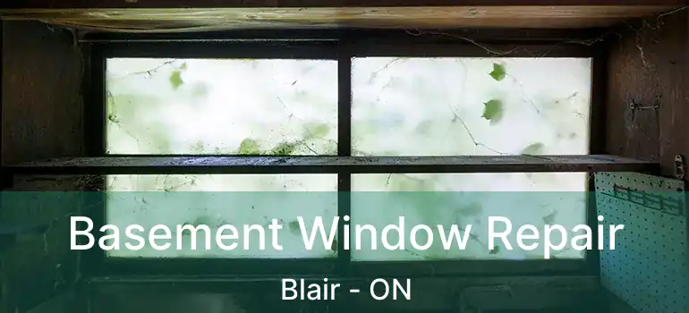  Basement Window Repair Blair - ON