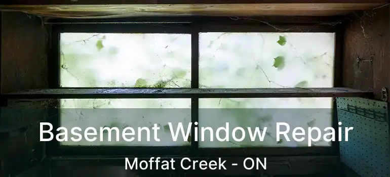  Basement Window Repair Moffat Creek - ON