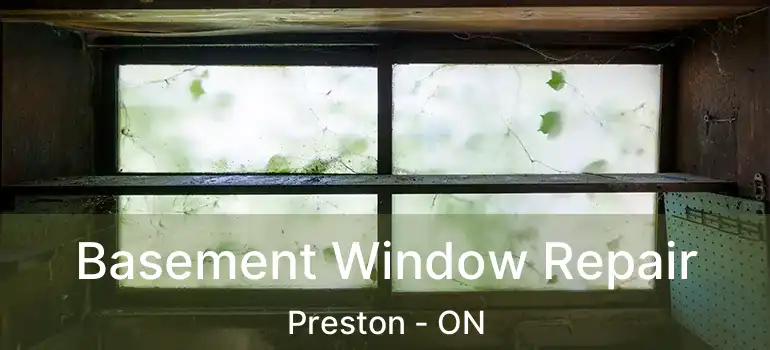  Basement Window Repair Preston - ON