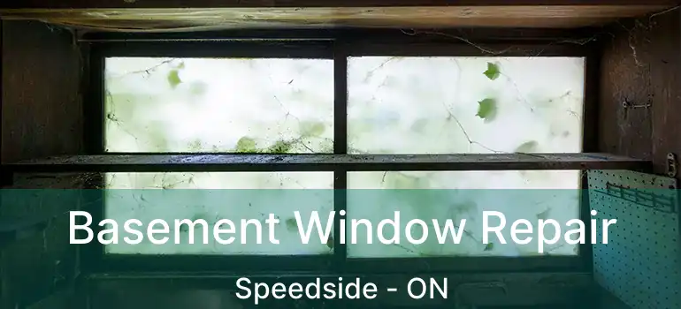  Basement Window Repair Speedside - ON
