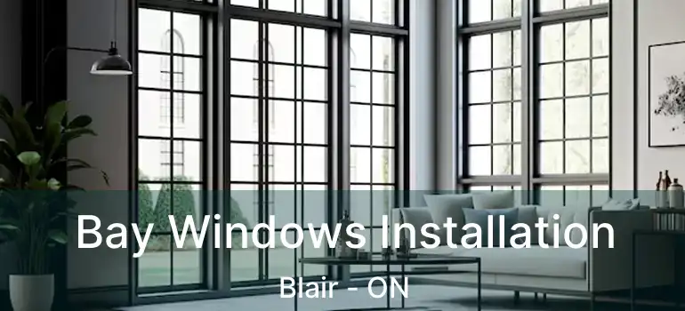  Bay Windows Installation Blair - ON