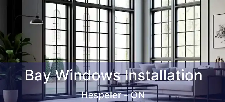  Bay Windows Installation Hespeler - ON