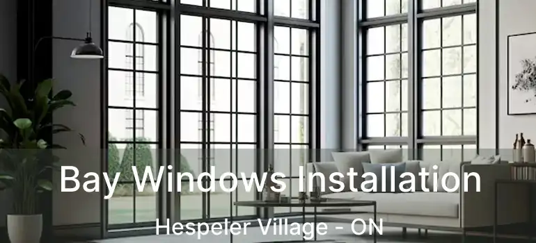  Bay Windows Installation Hespeler Village - ON