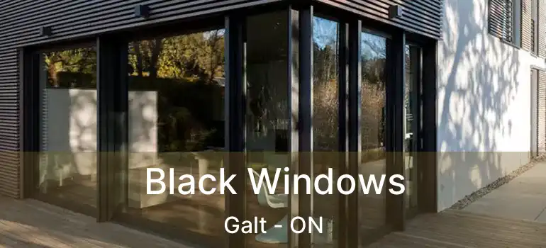  Black Windows Galt - ON