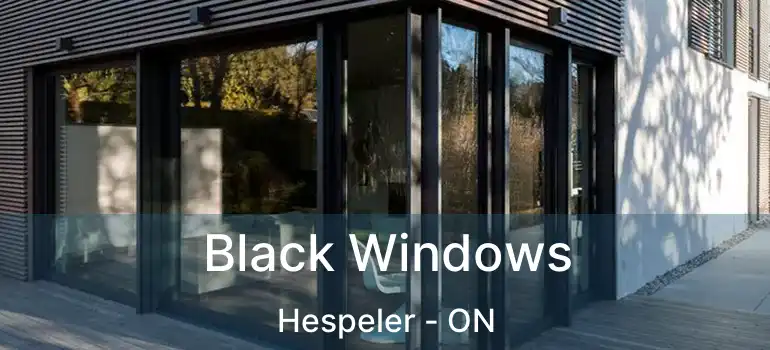  Black Windows Hespeler - ON