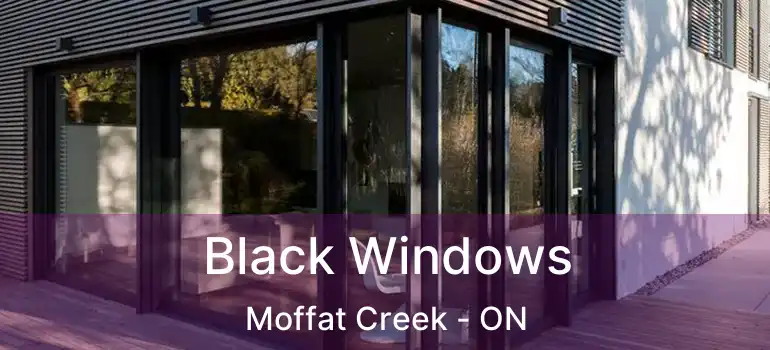  Black Windows Moffat Creek - ON