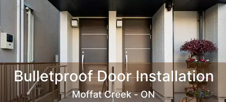  Bulletproof Door Installation Moffat Creek - ON