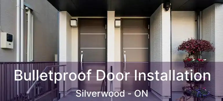  Bulletproof Door Installation Silverwood - ON