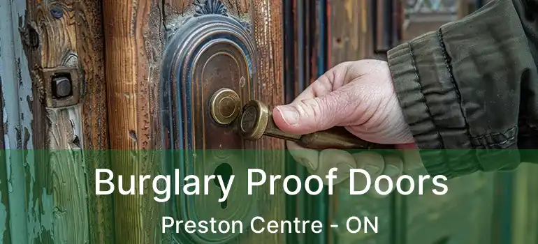  Burglary Proof Doors Preston Centre - ON