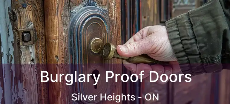  Burglary Proof Doors Silver Heights - ON