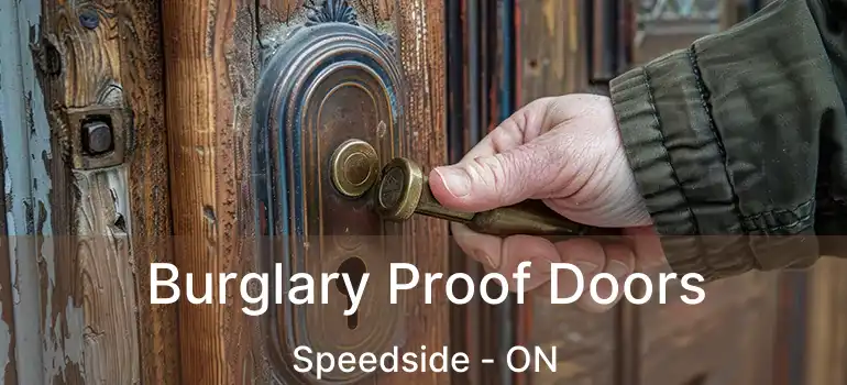  Burglary Proof Doors Speedside - ON