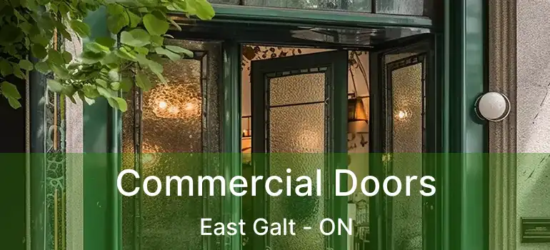  Commercial Doors East Galt - ON