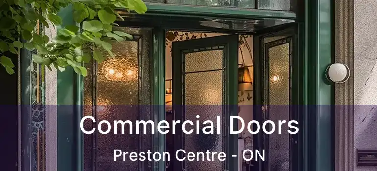  Commercial Doors Preston Centre - ON