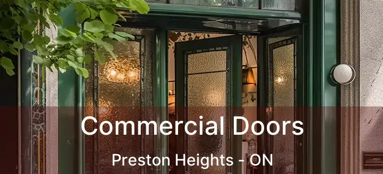  Commercial Doors Preston Heights - ON