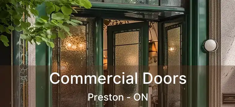  Commercial Doors Preston - ON