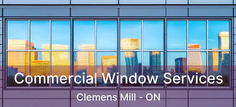  Commercial Window Services Clemens Mill - ON