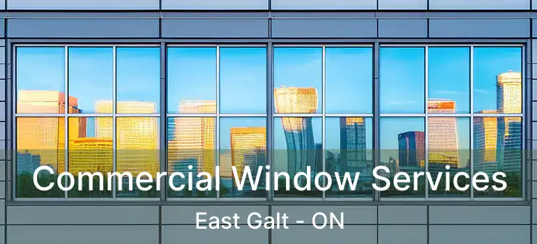  Commercial Window Services East Galt - ON