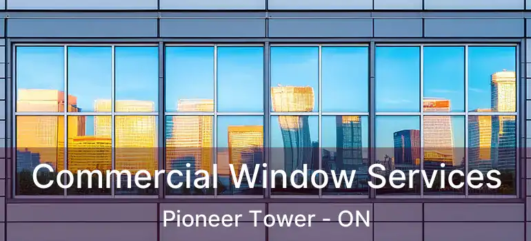  Commercial Window Services Pioneer Tower - ON