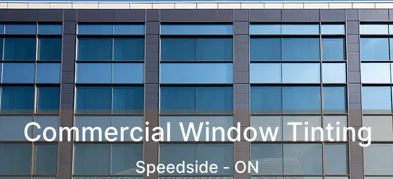  Commercial Window Tinting Speedside - ON