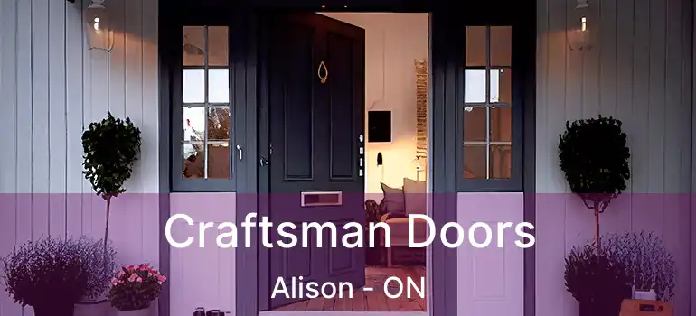  Craftsman Doors Alison - ON