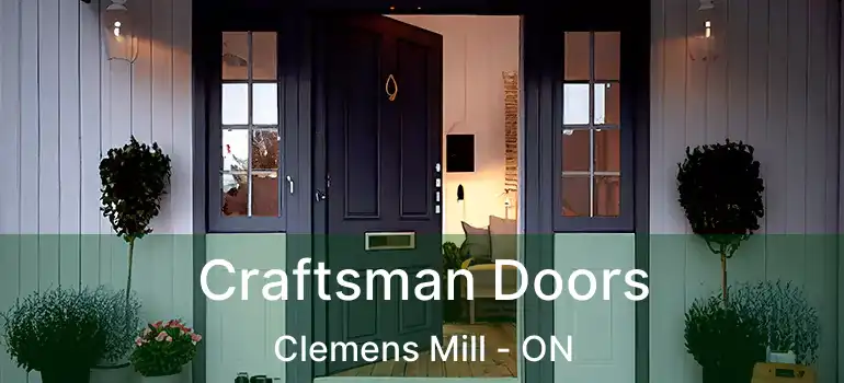  Craftsman Doors Clemens Mill - ON