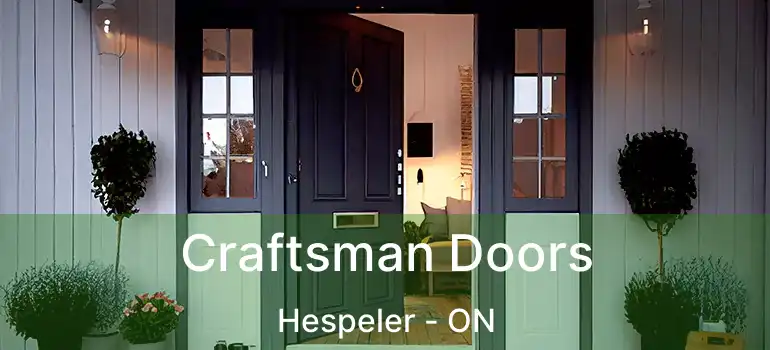 Craftsman Doors Hespeler - ON