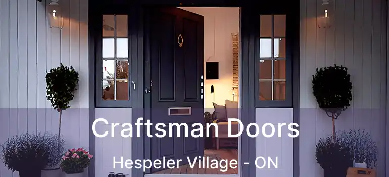  Craftsman Doors Hespeler Village - ON