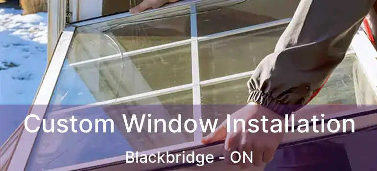  Custom Window Installation Blackbridge - ON