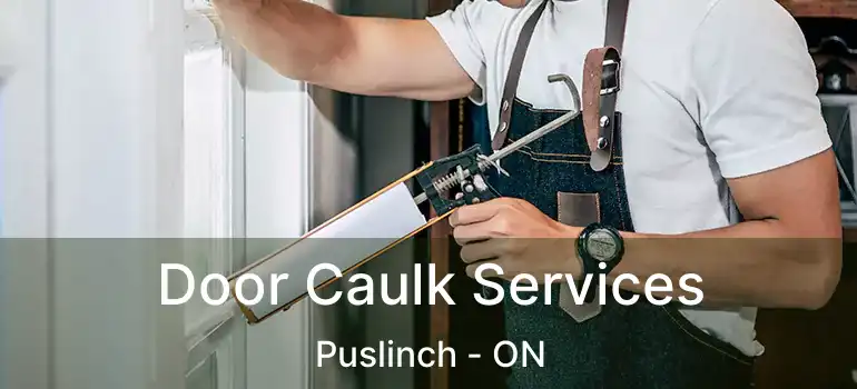  Door Caulk Services Puslinch - ON