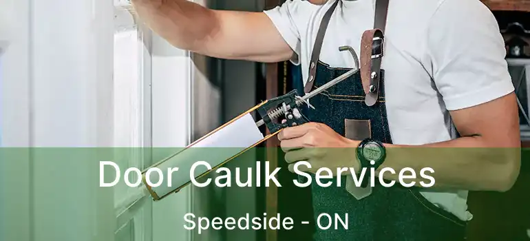  Door Caulk Services Speedside - ON