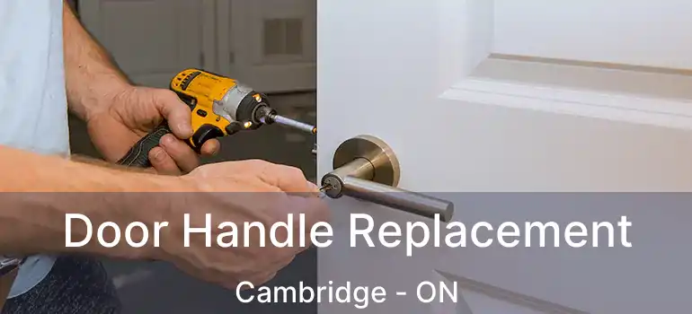  Door Handle Replacement Cambridge - ON