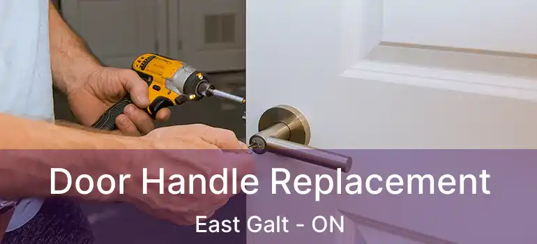 Door Handle Replacement East Galt - ON