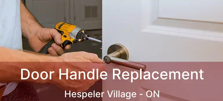  Door Handle Replacement Hespeler Village - ON