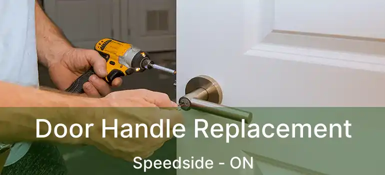  Door Handle Replacement Speedside - ON