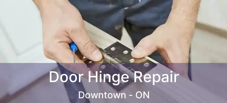  Door Hinge Repair Downtown - ON