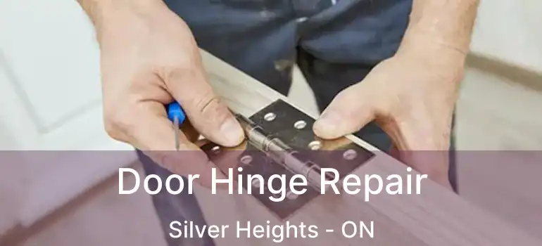  Door Hinge Repair Silver Heights - ON