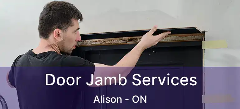  Door Jamb Services Alison - ON