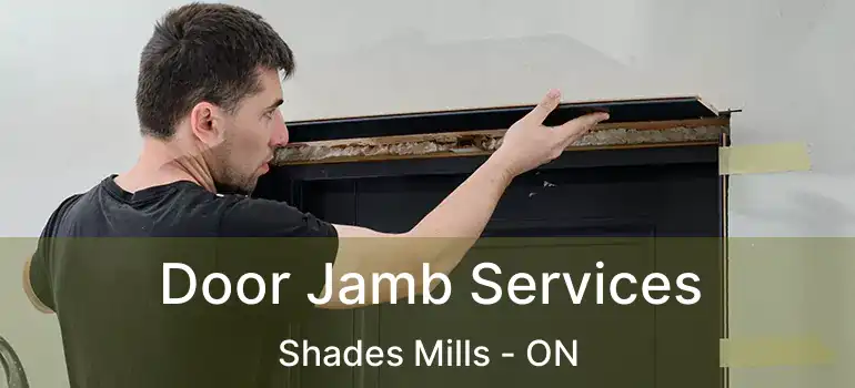  Door Jamb Services Shades Mills - ON