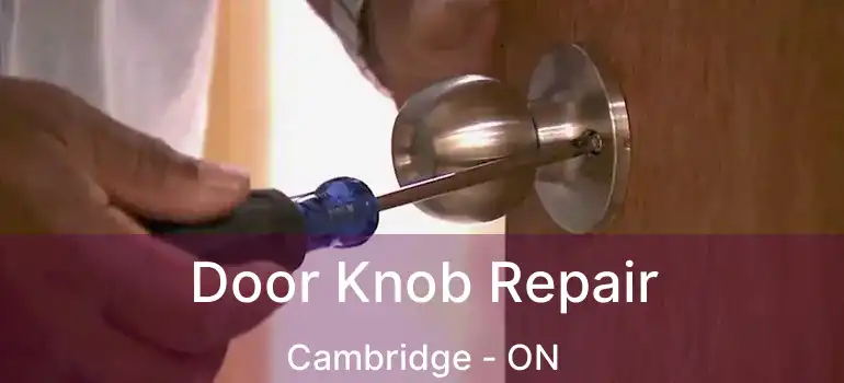  Door Knob Repair Cambridge - ON