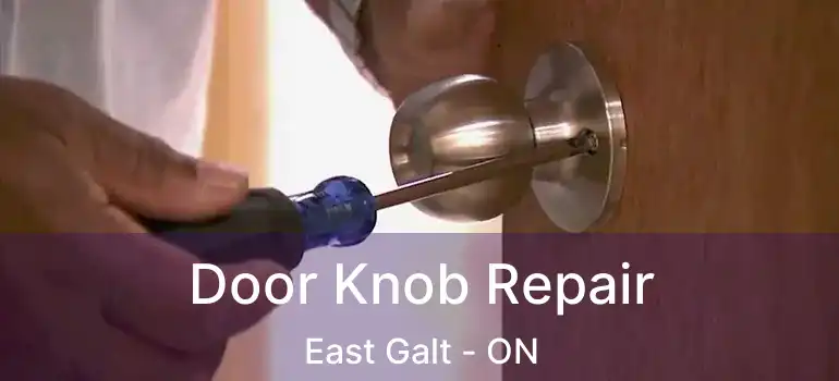  Door Knob Repair East Galt - ON